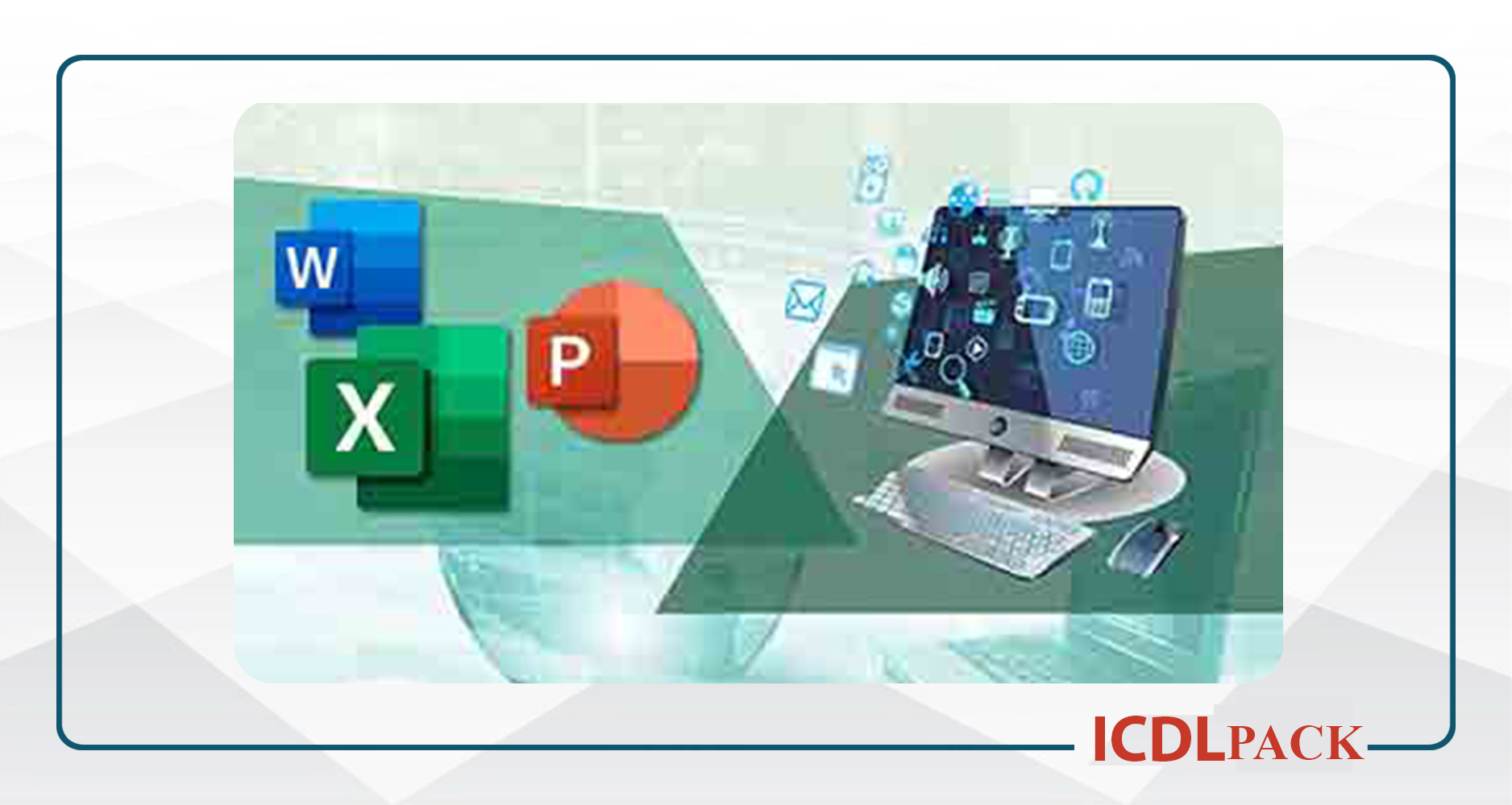 ICDL Pack 2021 فشرده - شنبه دوشنبه چهارشنبه 14-8